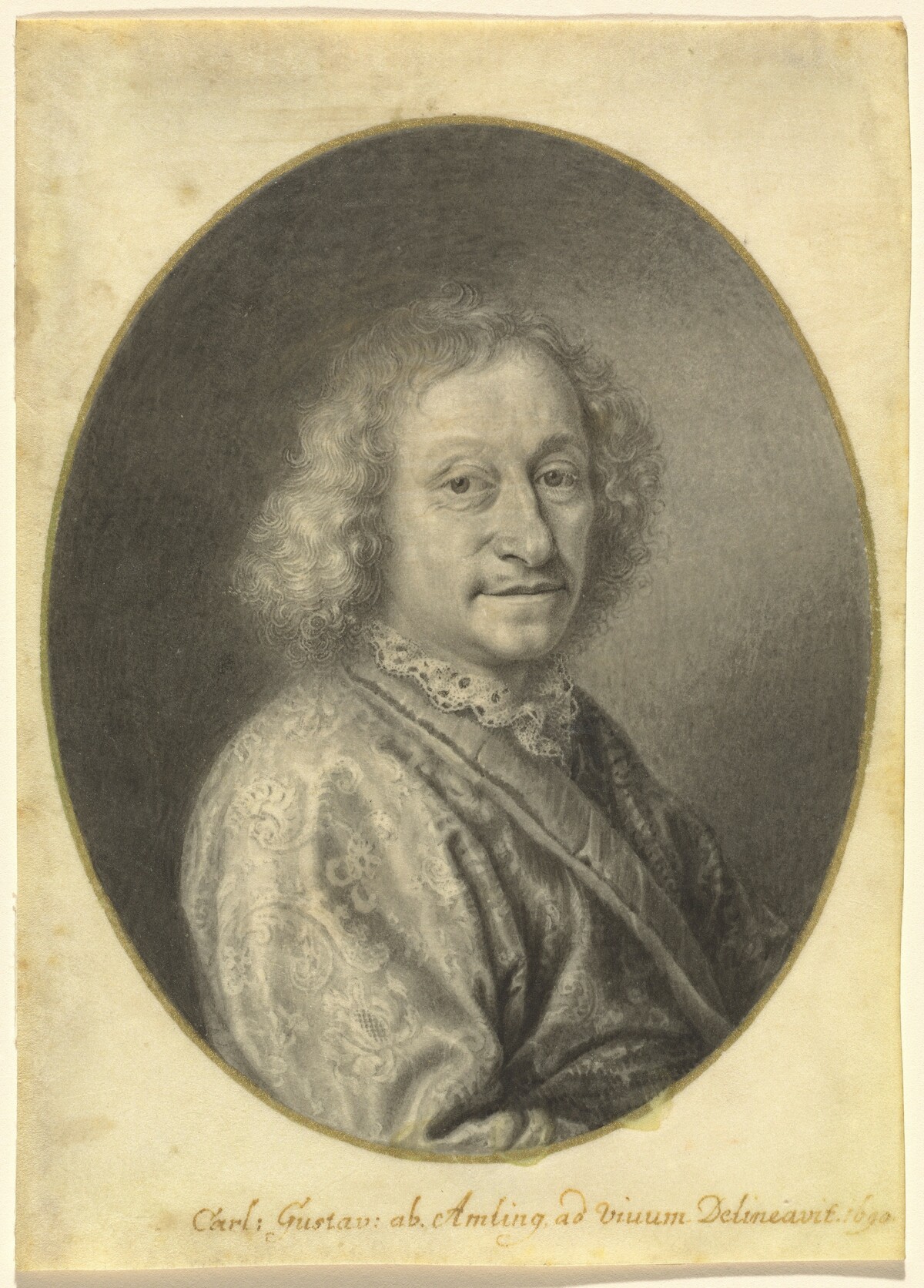 Portrait of a Gentleman by Carl Gustav Amling
