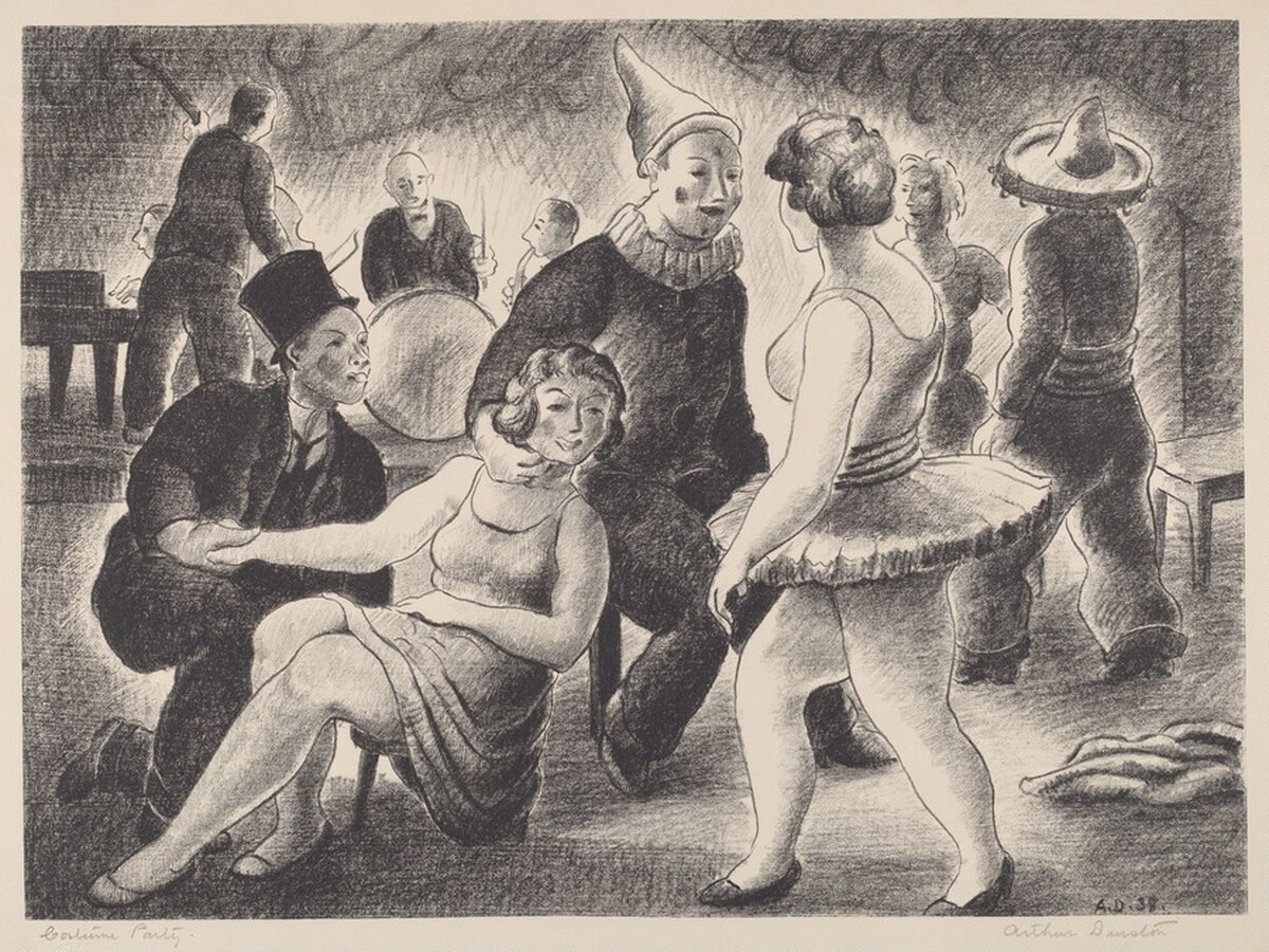 Costume Party by Arthur Durston