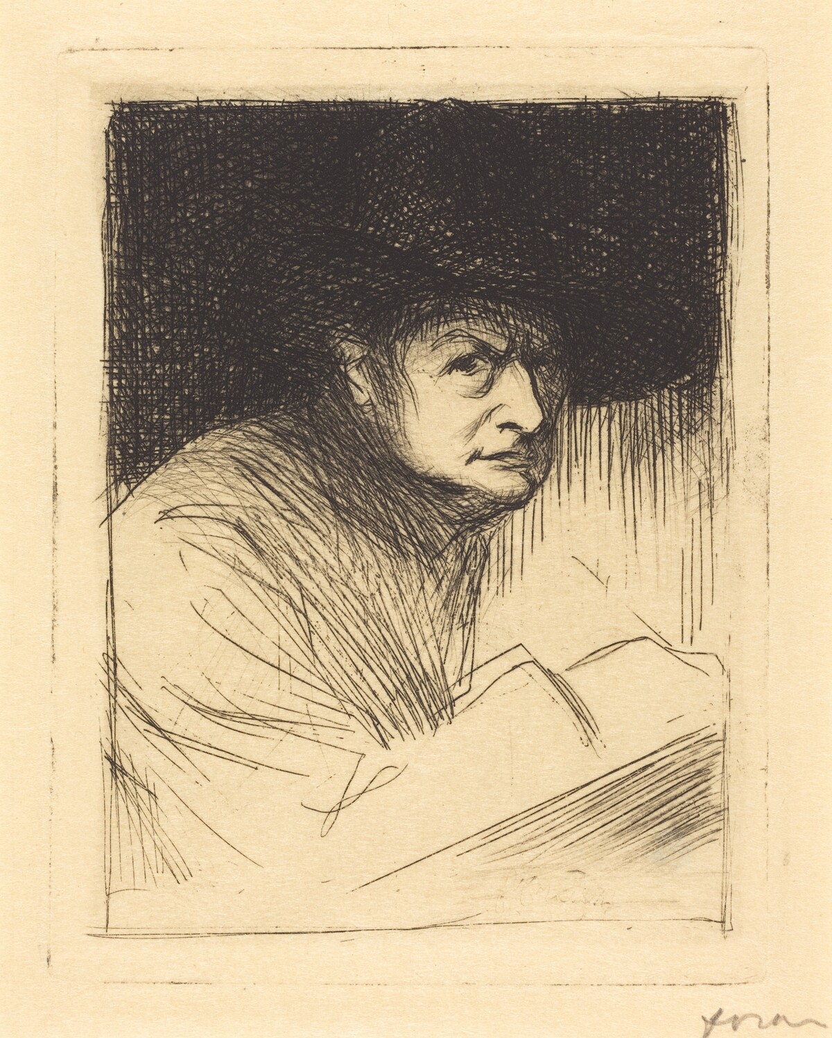 Portrait de Forain (Portrait of Forain) by Jean-Louis Forain