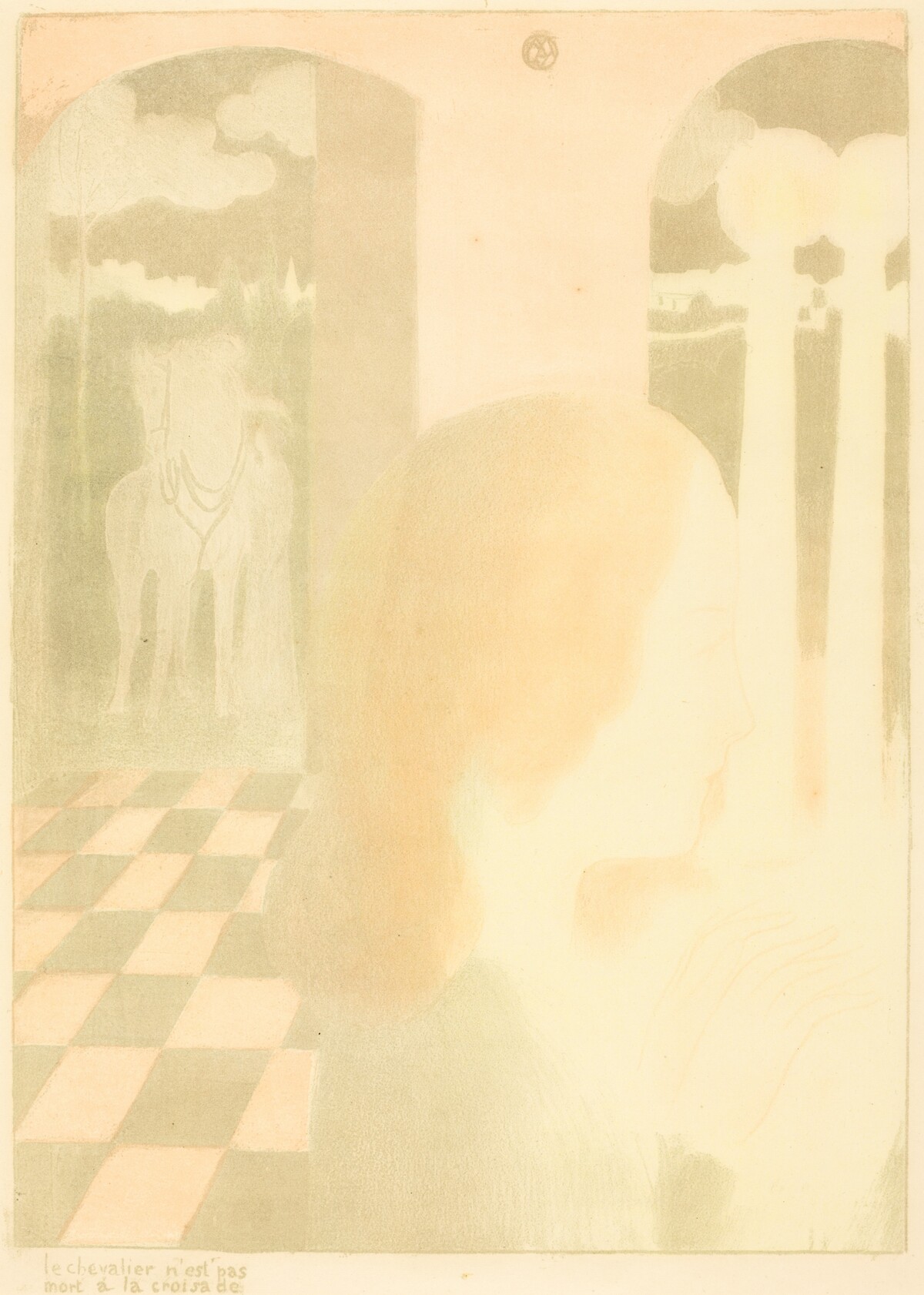 Le chevalier n'est pas mort à la croisade by Maurice Denis, Ambroise Vollard (publisher), Auguste Clot (technician)