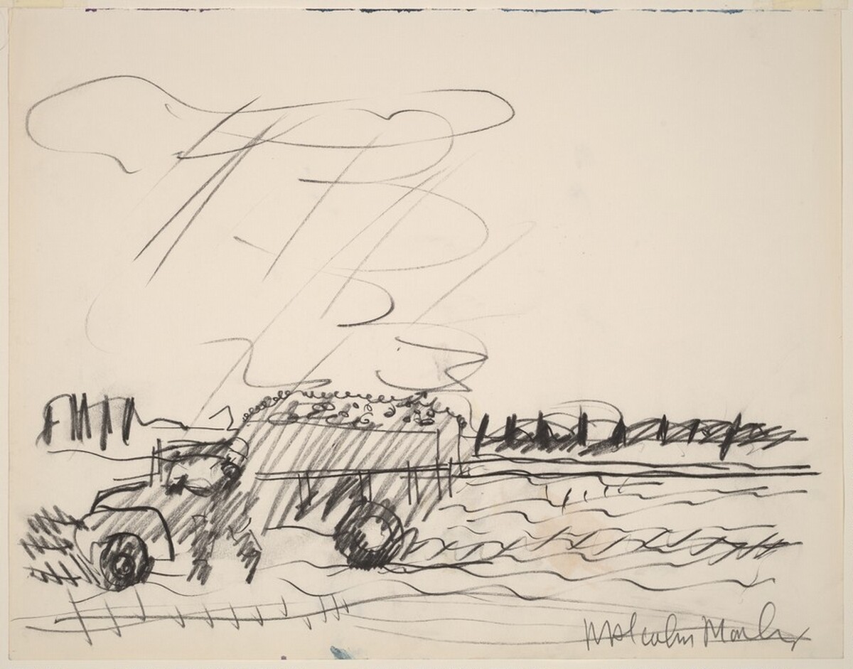 Potato Farm by Malcolm Morley