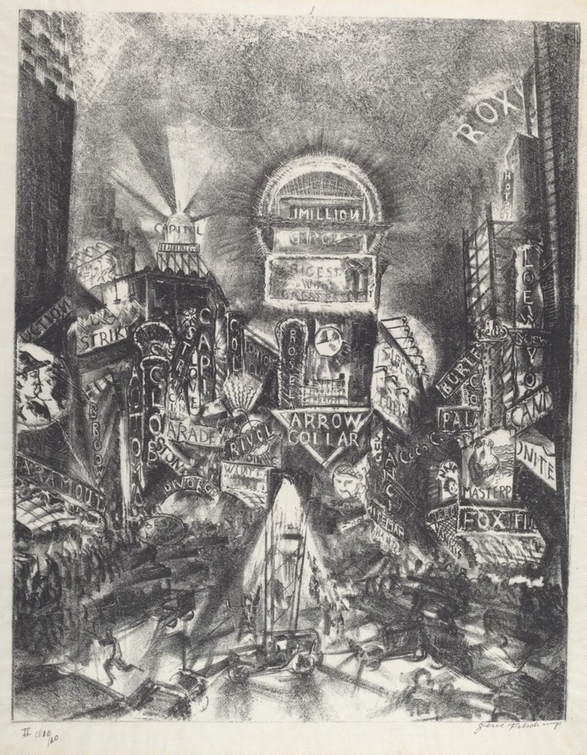 The Great White Way by Eugene Camille Fitsch