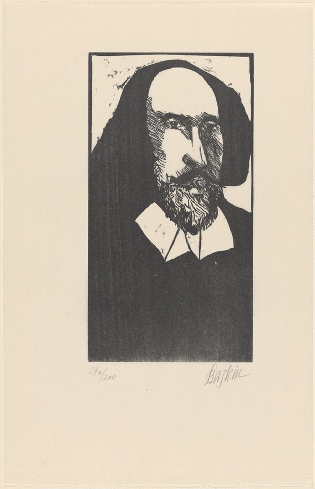 The Bard by Leonard Baskin