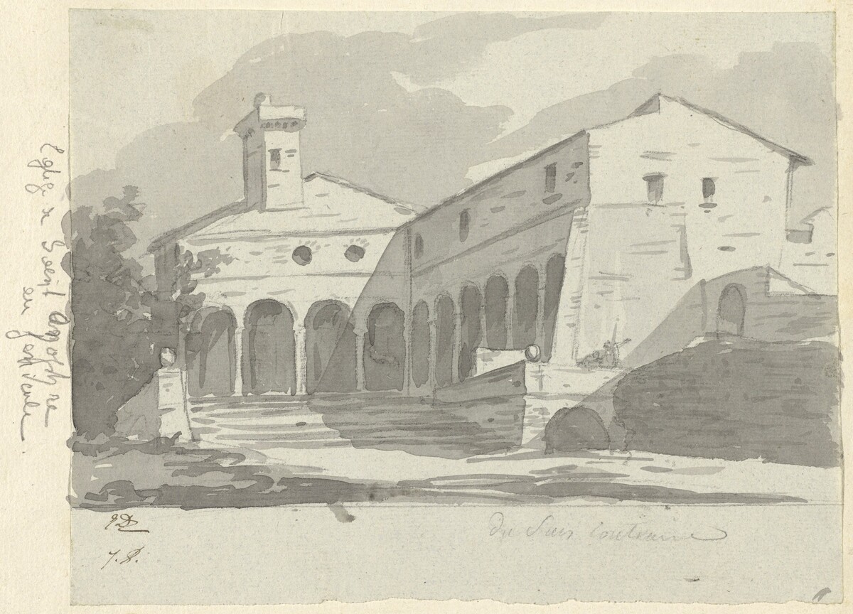 Church of Sant' Onofrio, Rome by Jacques-Louis David