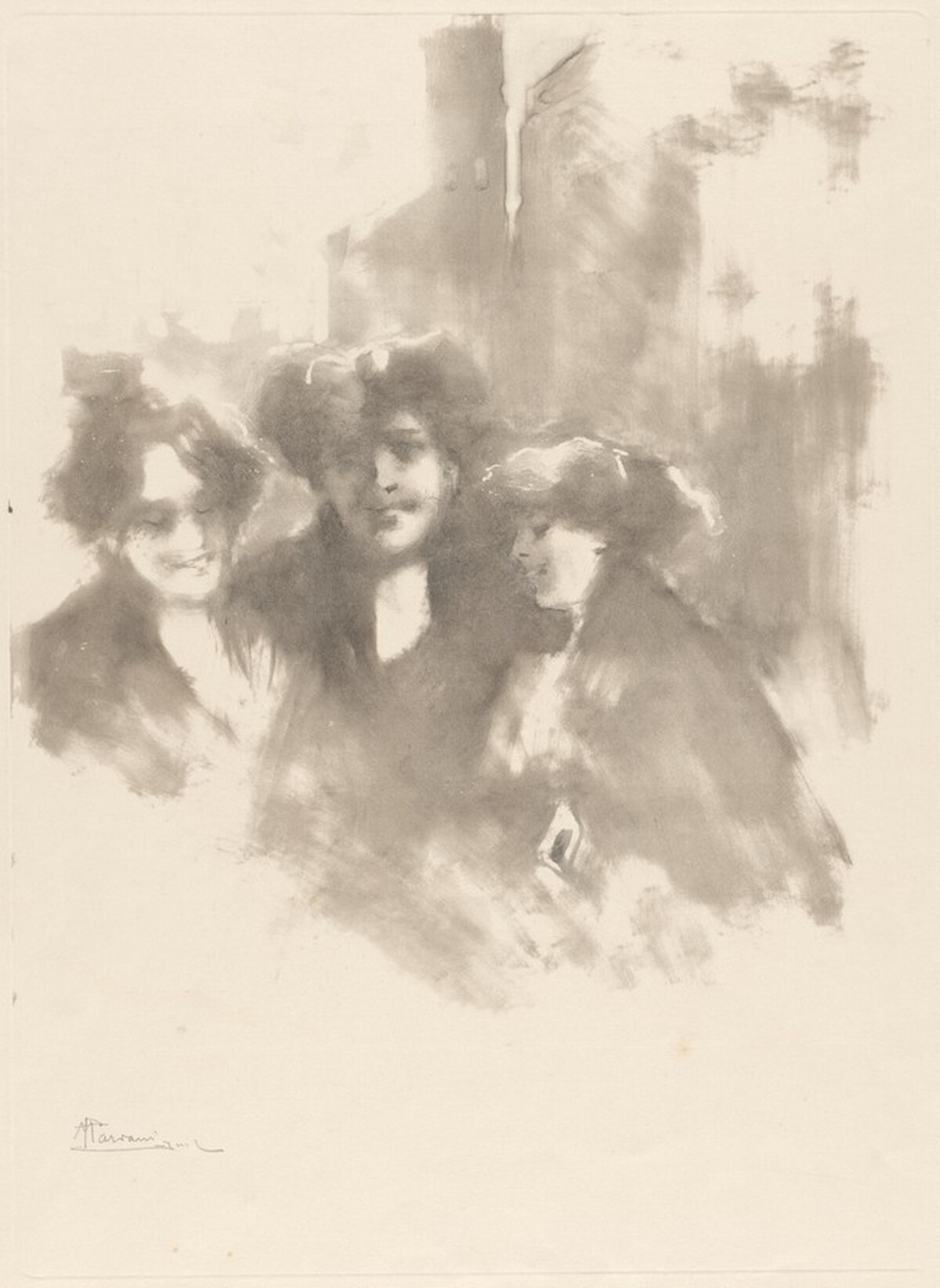 Ciacole (Gossips) by Pompeo Mariani