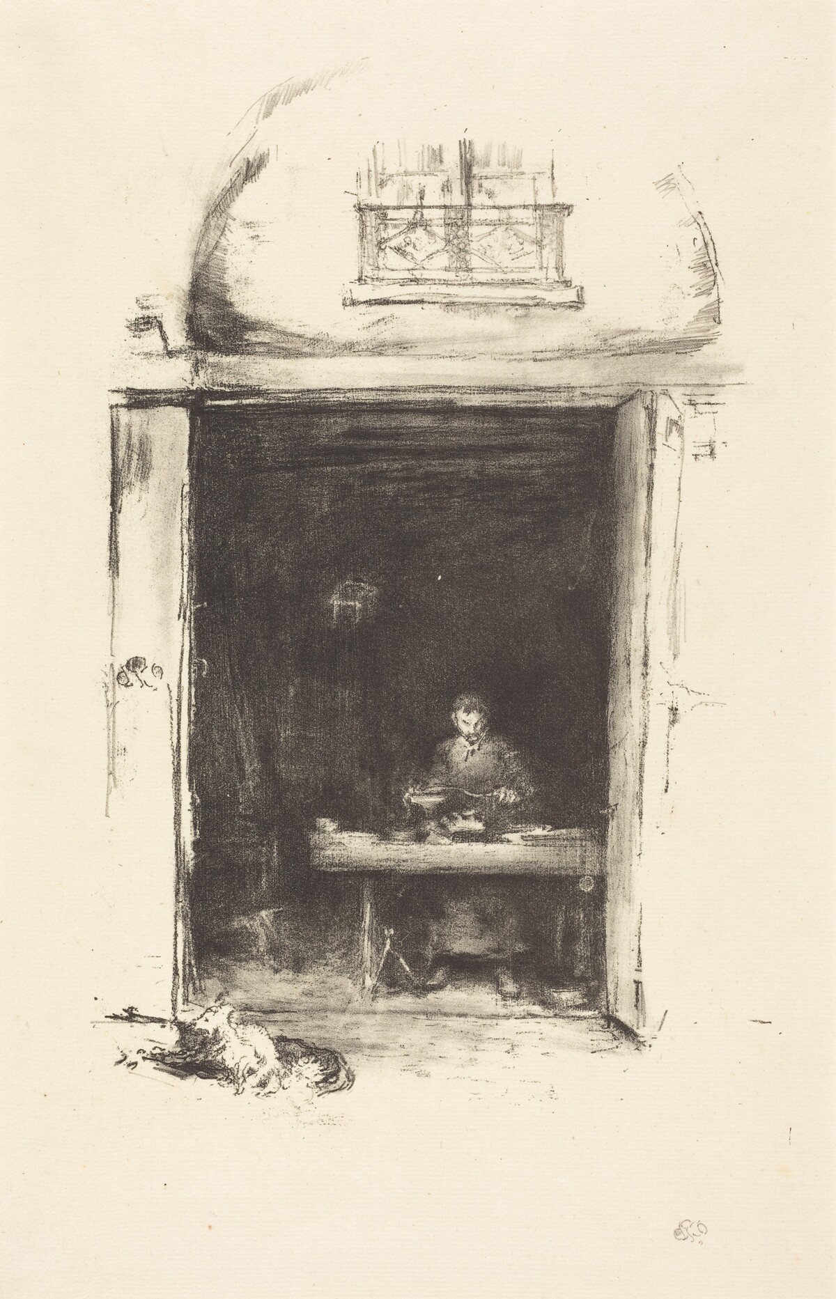The Smith, Passage du Dragon by James McNeill Whistler