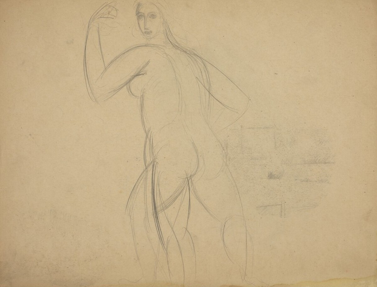 Nude Study by André Derain