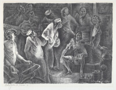 Untitled (Sailors on shore)