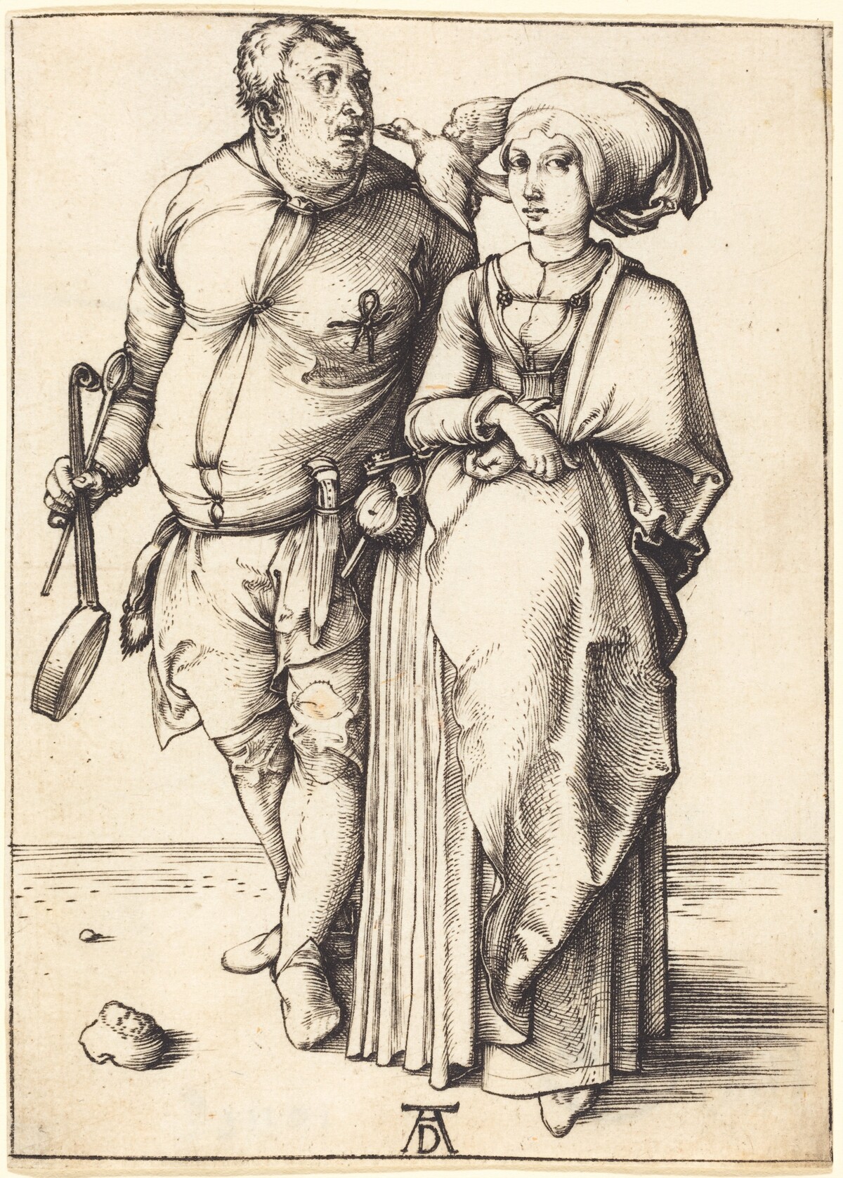 The Cook and His Wife by Albrecht Dürer