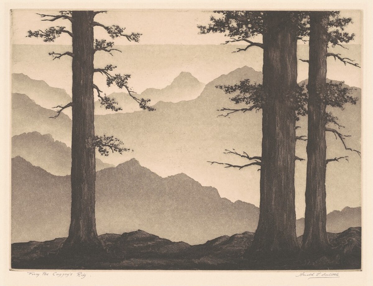From the Canyon's Rim by Harold Lukens Doolittle
