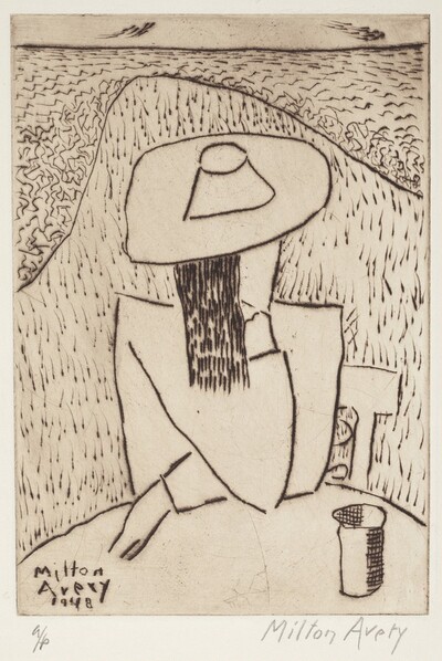 March at a Table (March on Terrace)