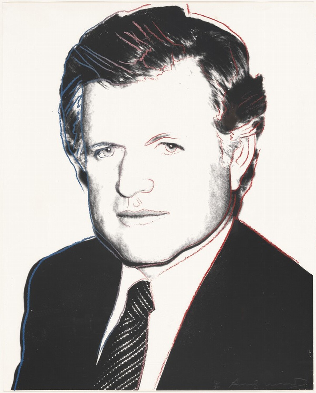 Edward Kennedy by Andy Warhol