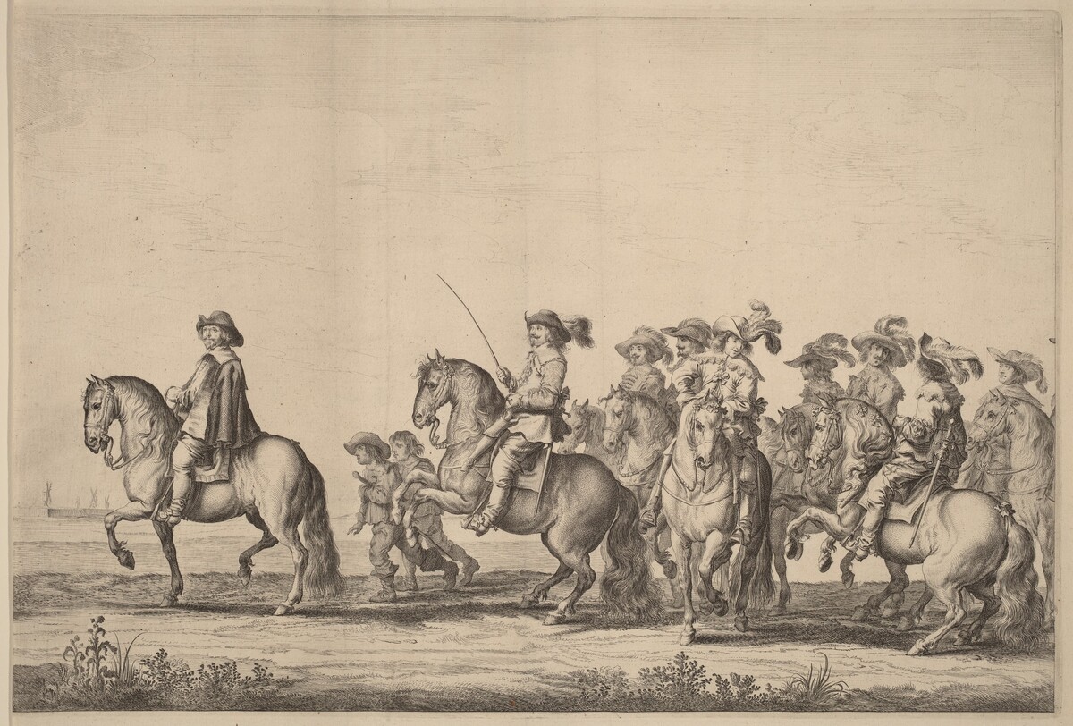 Entry of Marie de Medici into Amsterdam [plate 2 of 6] by Pieter Nolpe