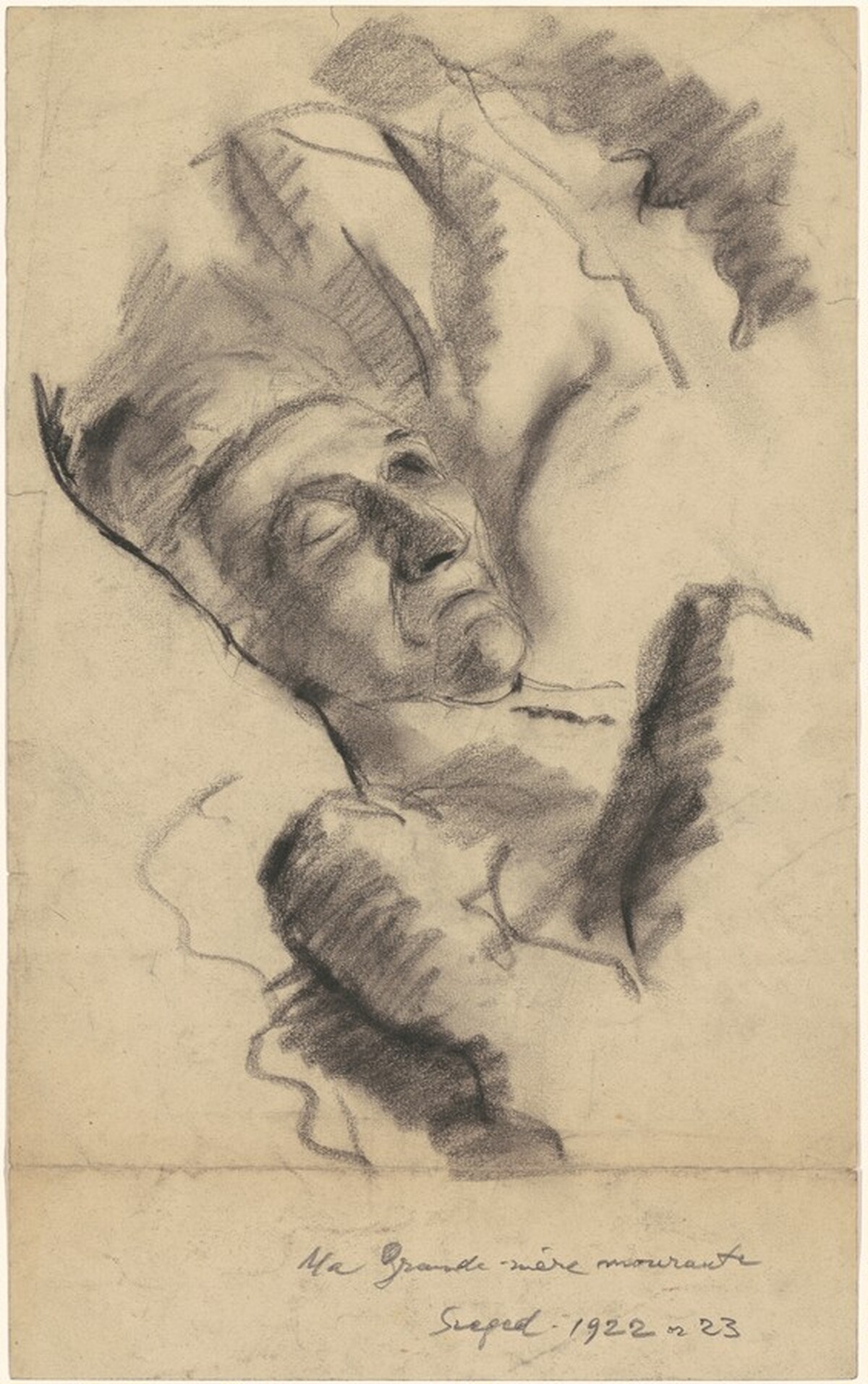 Ma Grande-mére Mourante, Szeged, Hungary by Theodore Milton Fried