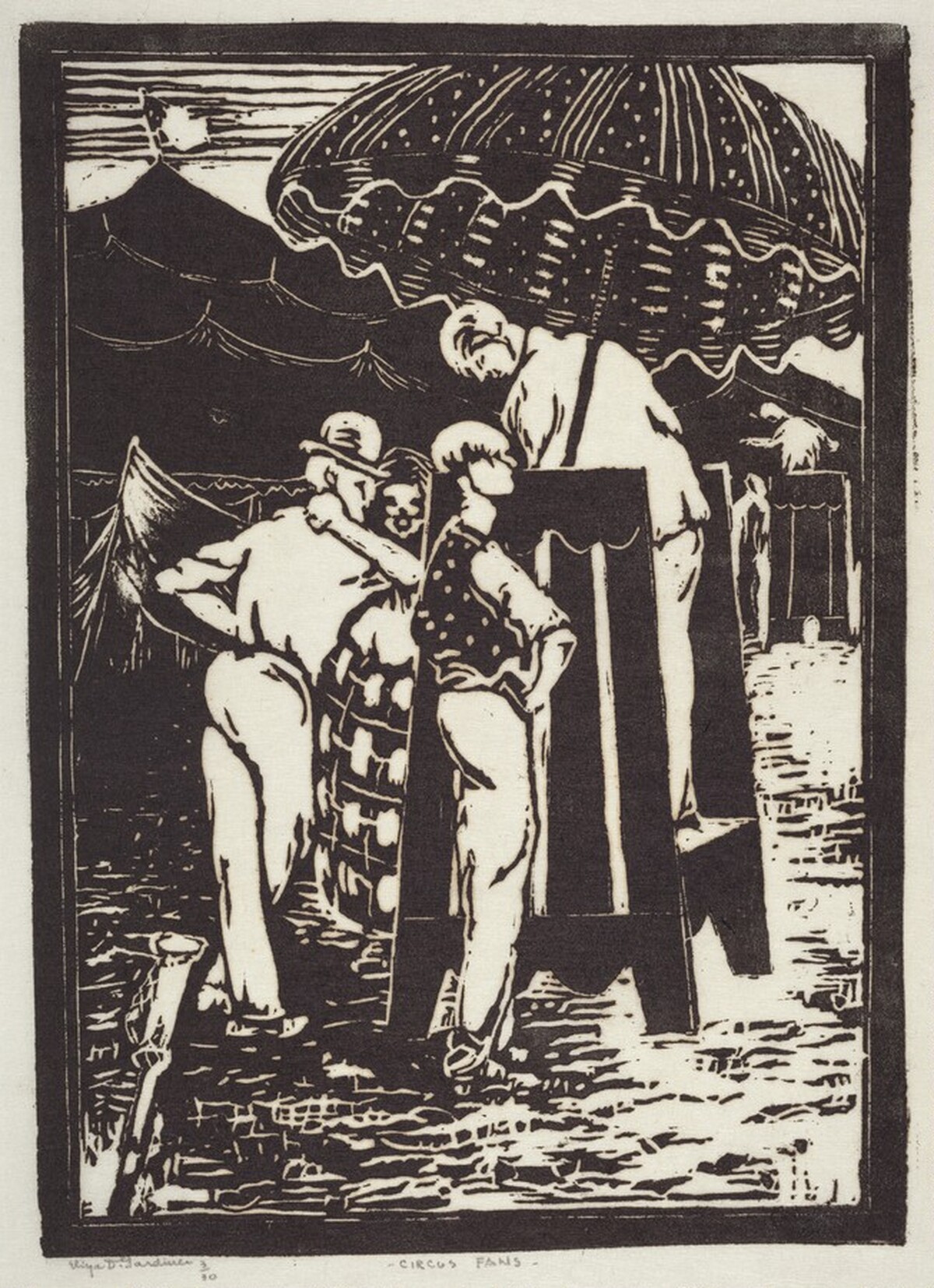 Circus Fans by Eliza Draper Gardiner