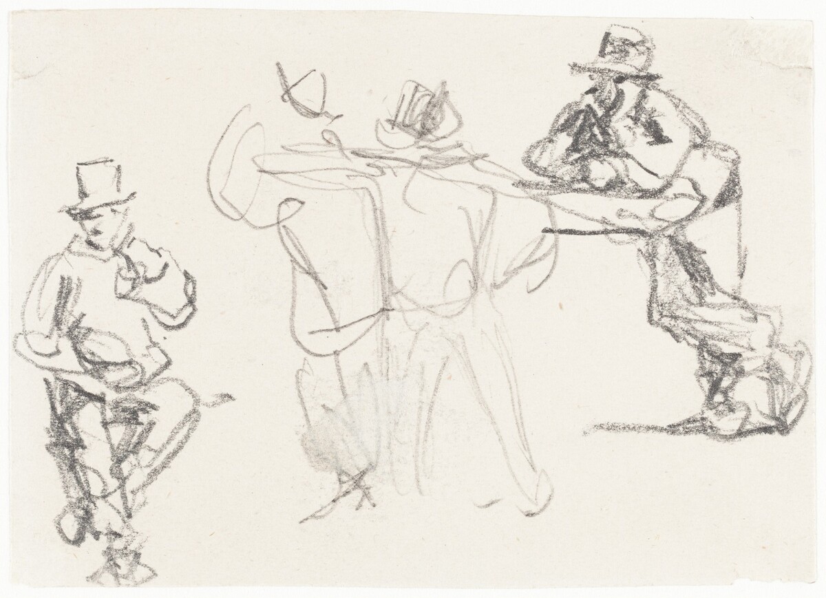 Studies of a Male Figure by William Henry Hunt