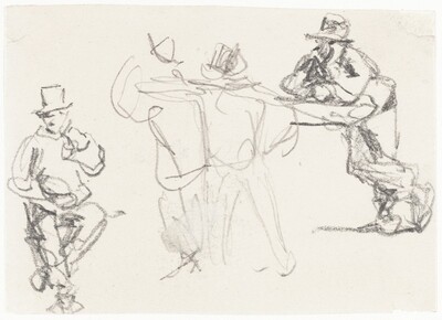 Studies of a Male Figure