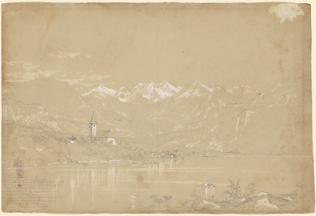 Lake of Brienz by John William Casilear