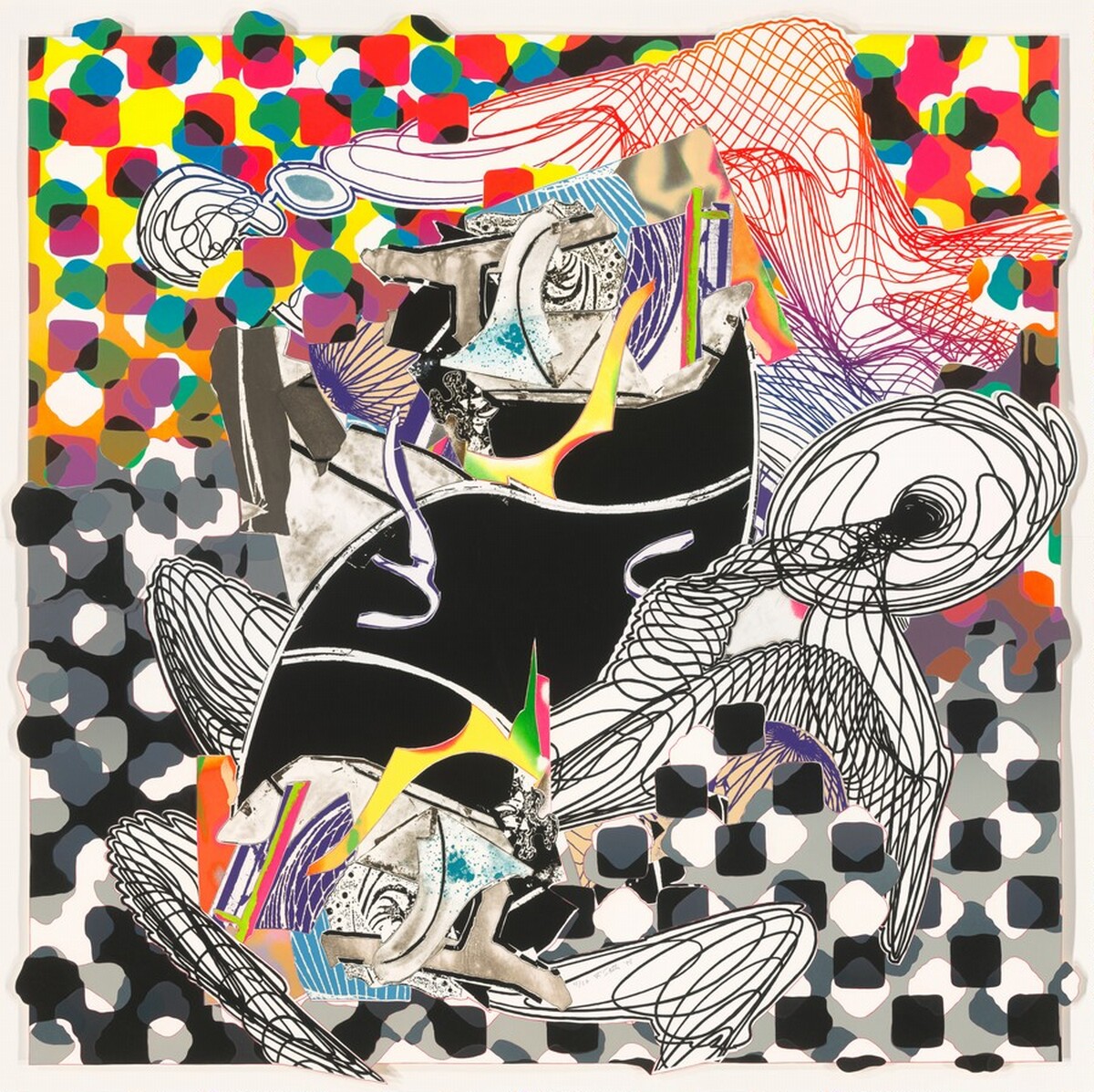 The Whale-Watch by Frank Stella