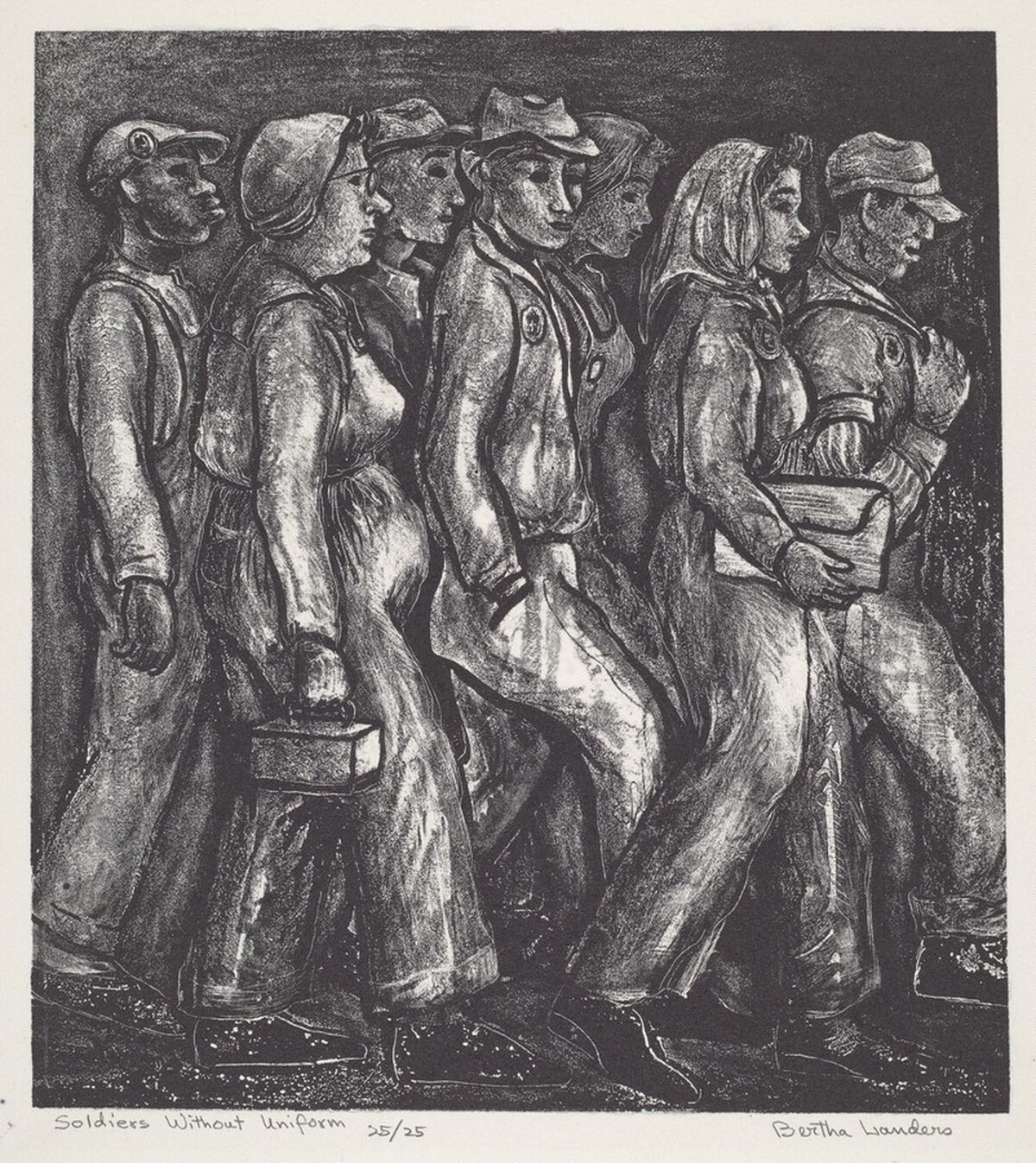 Soldiers Without Uniform by Bertha Mae Landers