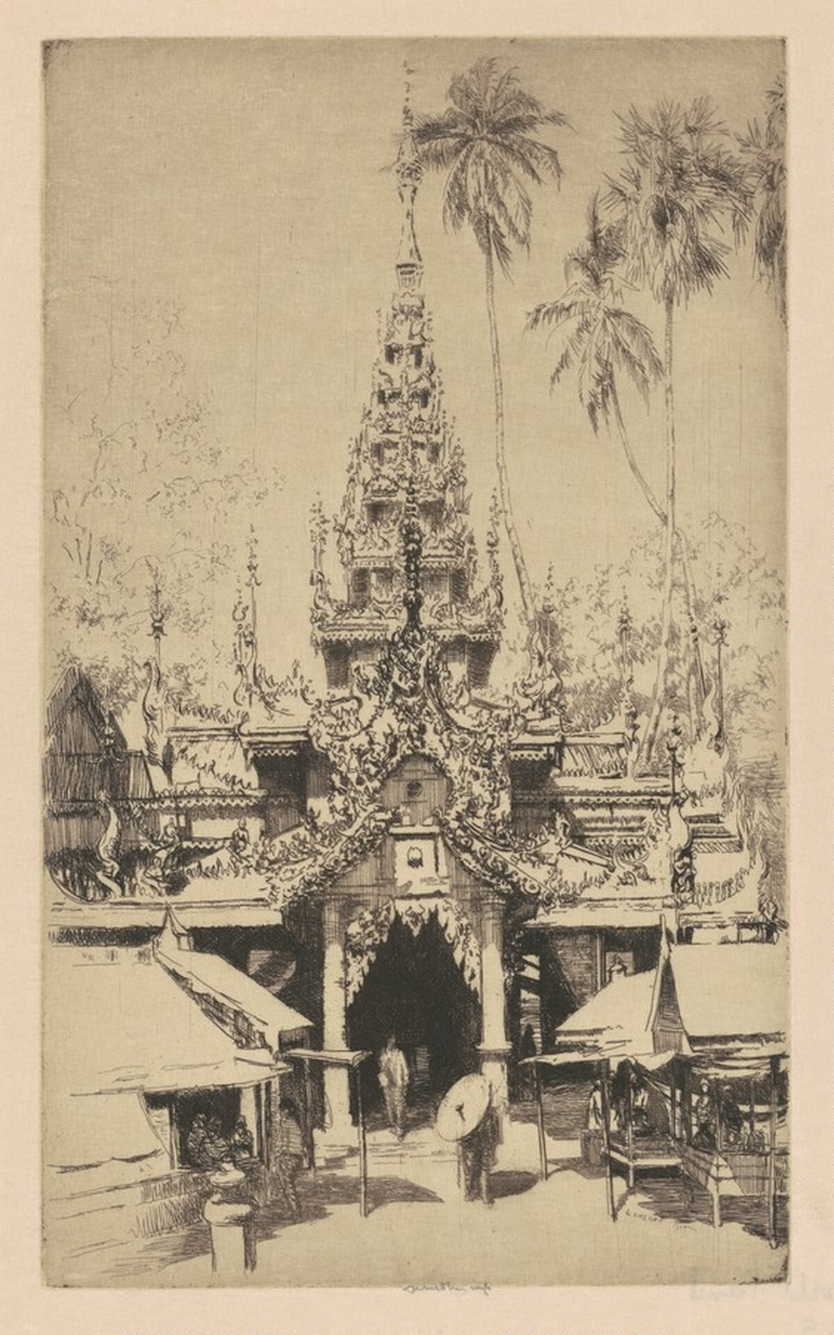 The Pagoda Platform by Ernest Lumsden