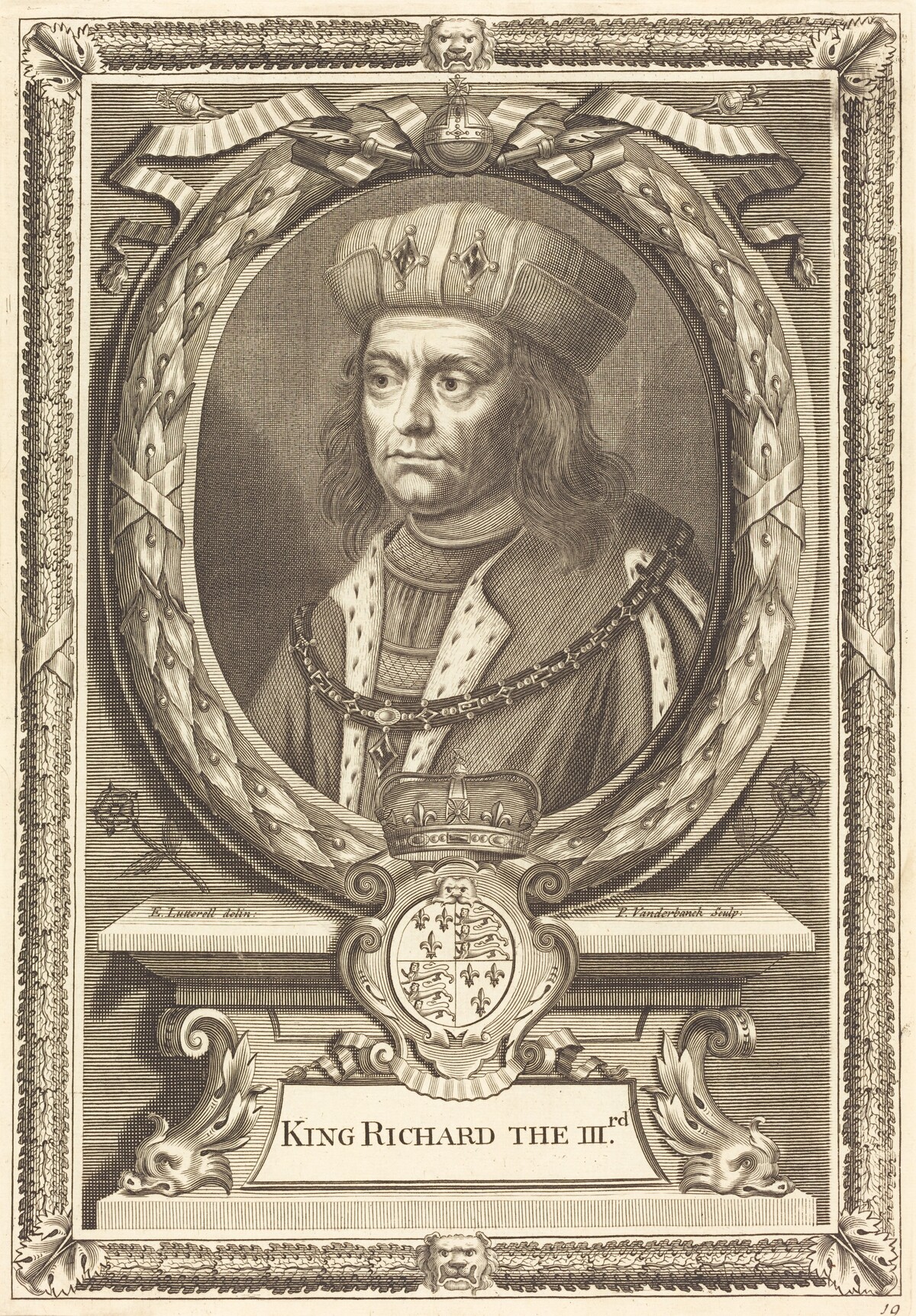 King Richard III by Pieter van der Banck after Edward Lutterell