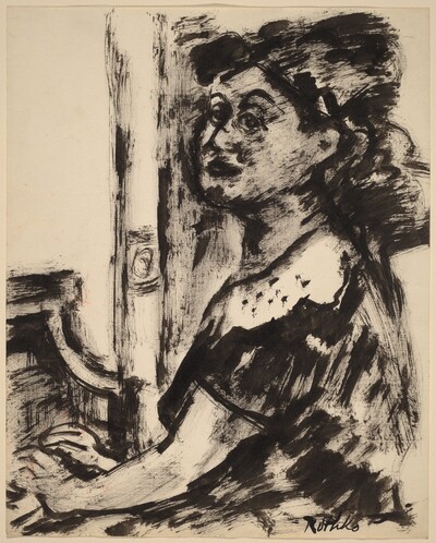 Woman Playing the Piano