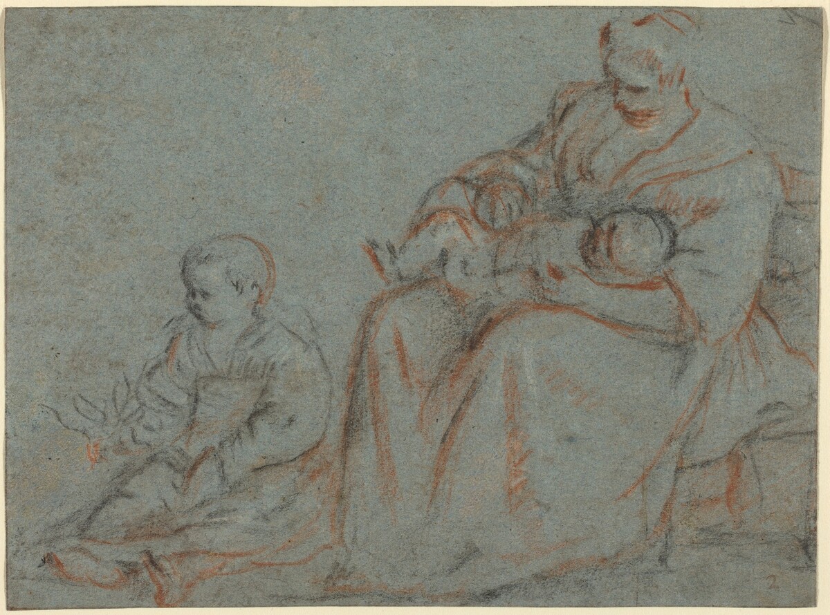Domestic Scene by Gerolamo Bassano