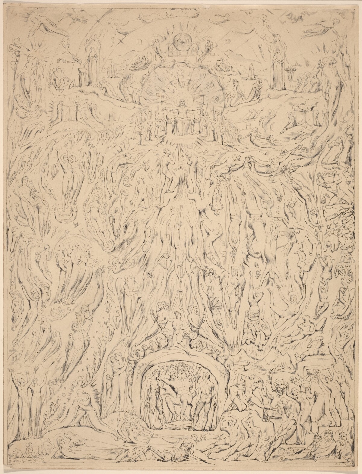 The Last Judgment by William Blake
