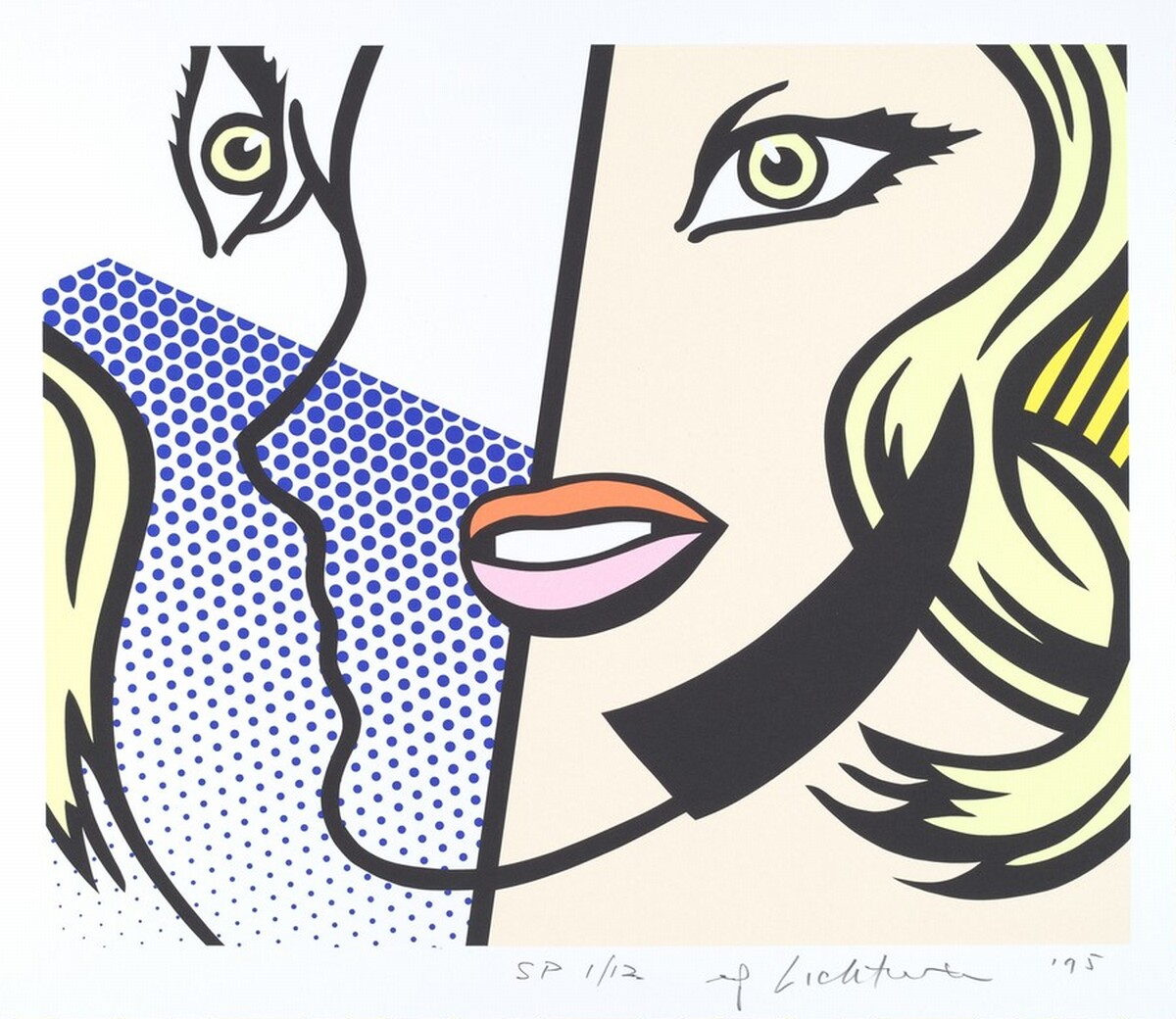 Untitled Head by Roy Lichtenstein