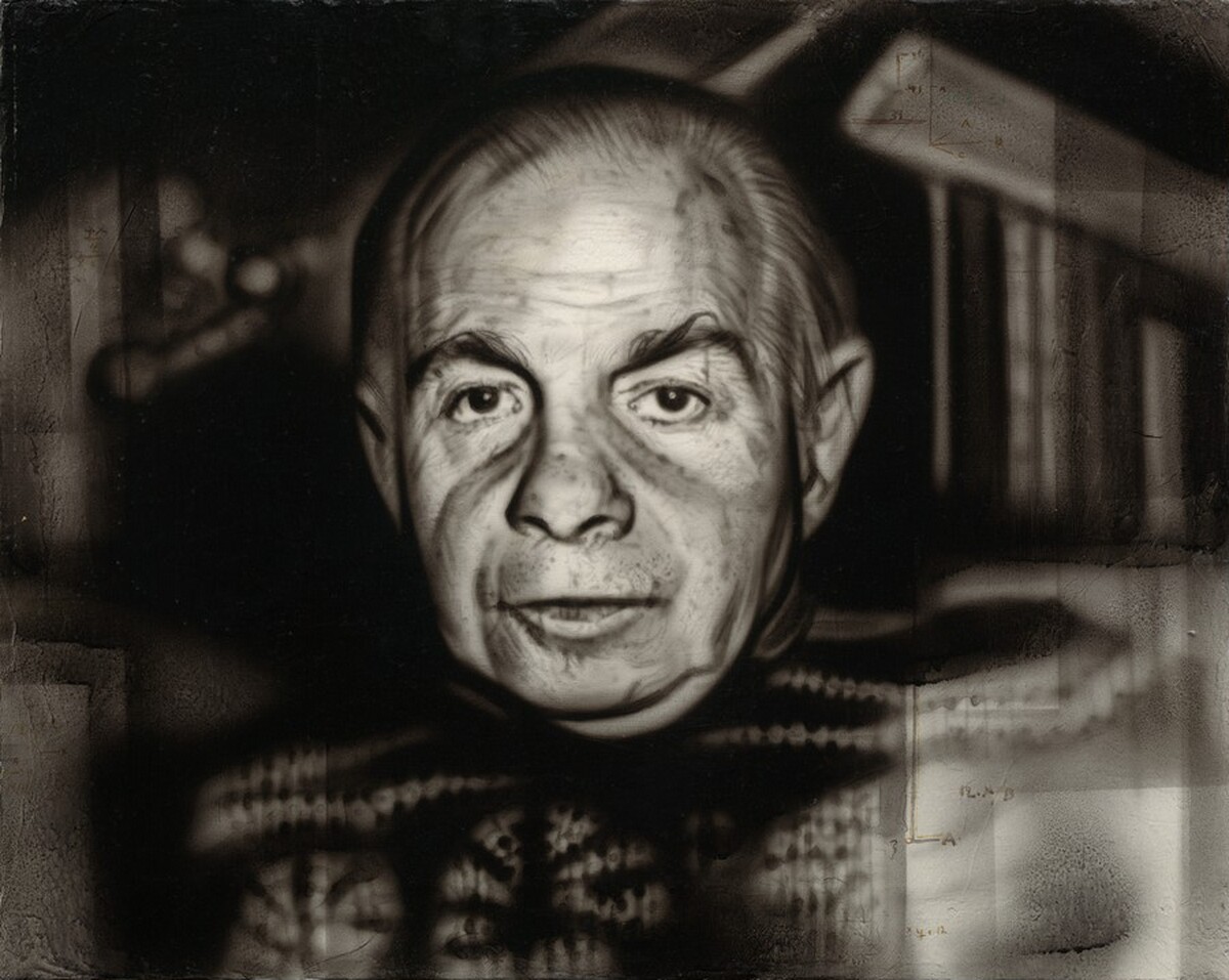 Herb Vogel (study portrait) by Daryl Trivieri