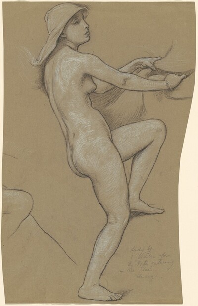 Study for "The Fates Gathering in the Stars"