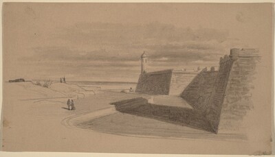 Moat at Fort Marion, Florida
