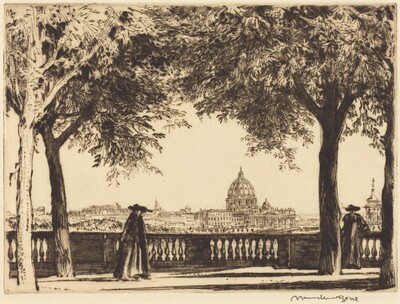 Under the Pincian Trees, Rome