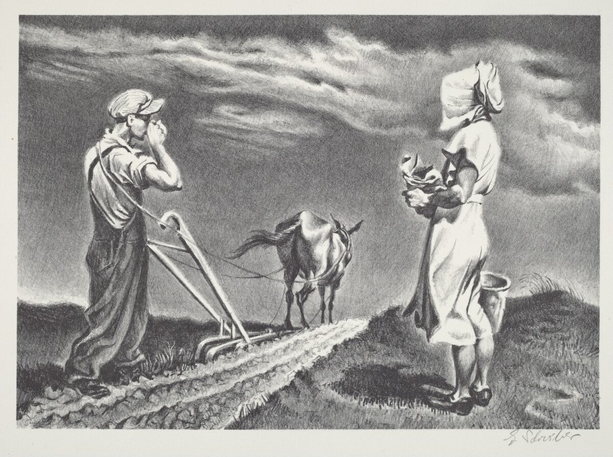 Noon by Georges Schreiber