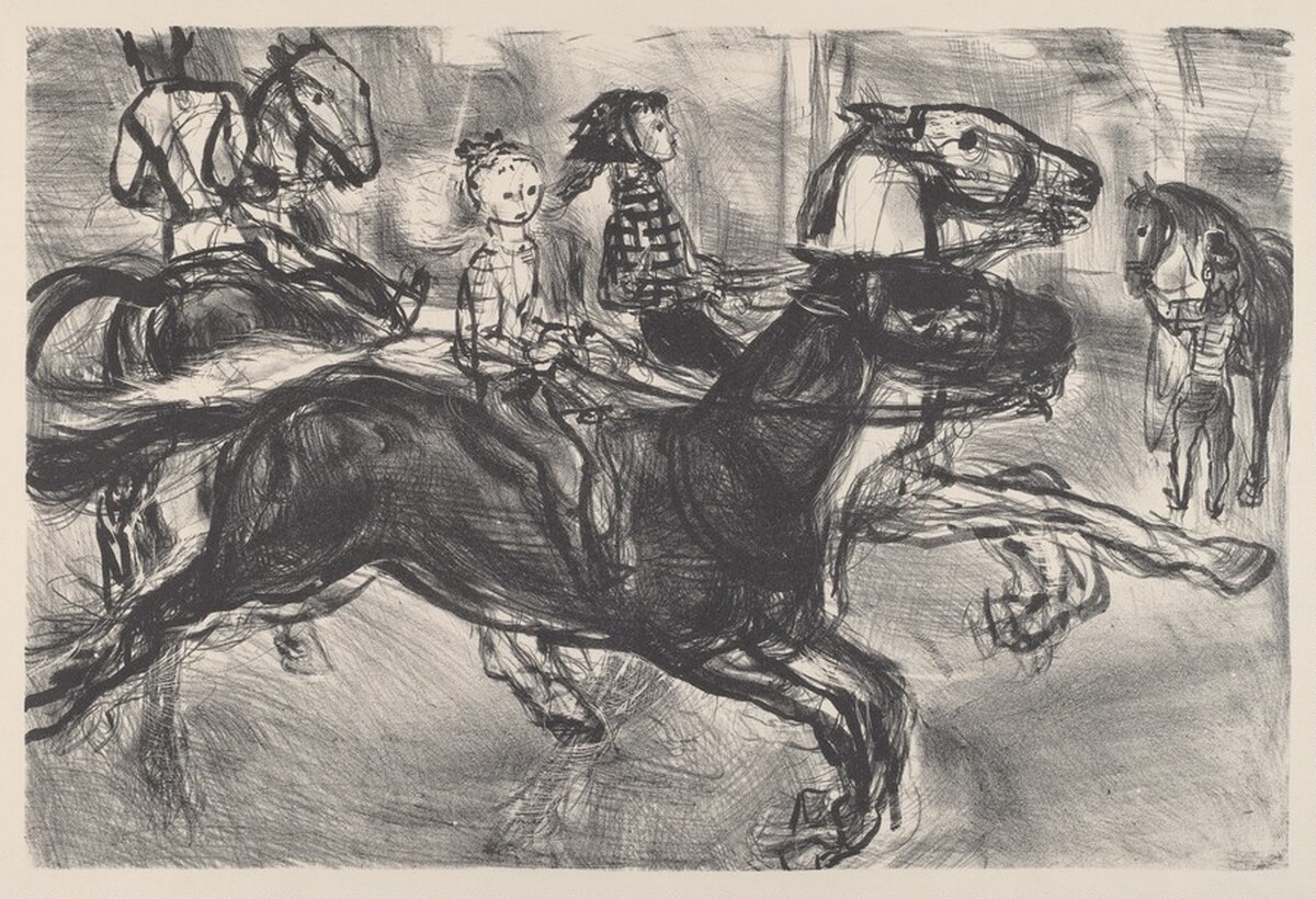 Riding Lesson by Francis Chapin