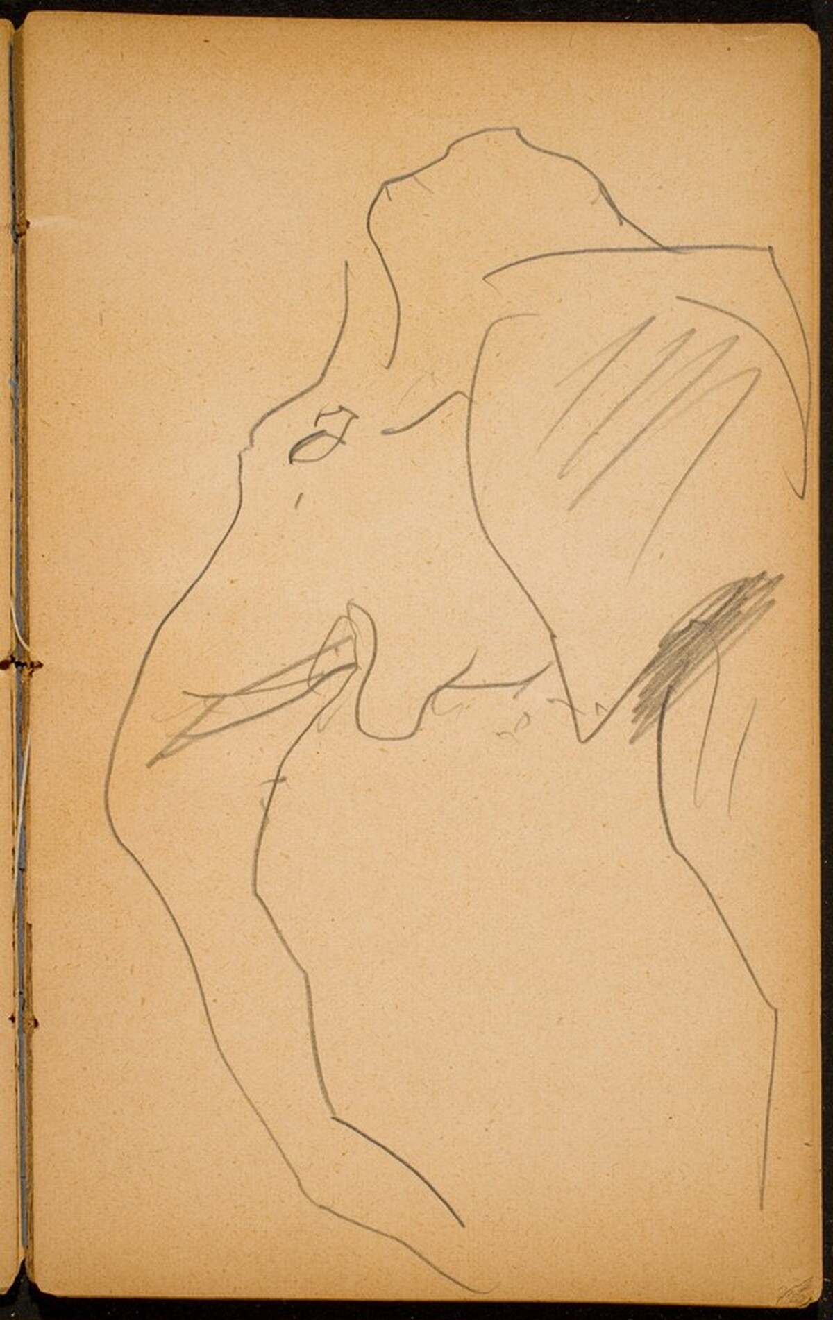 Elefant (Elephant) [p. 23] by Max Beckmann