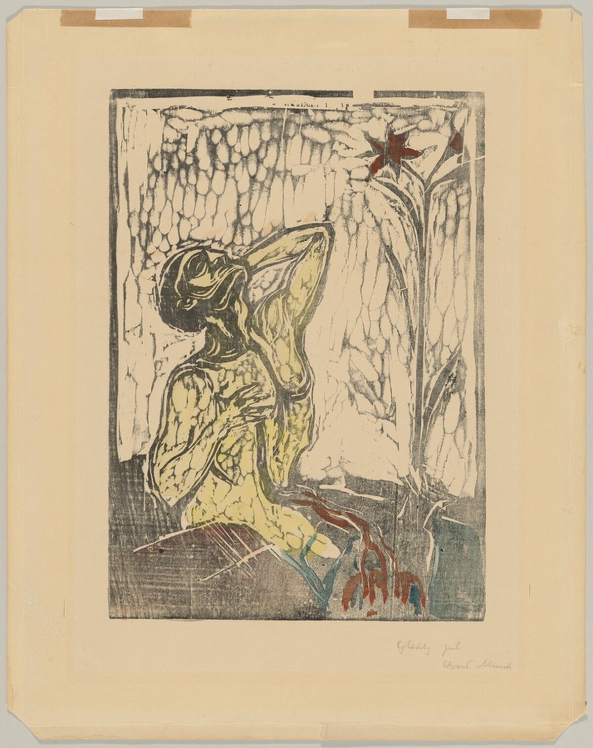 Blossom of Pain (Smertens blomst) by Edvard Munch