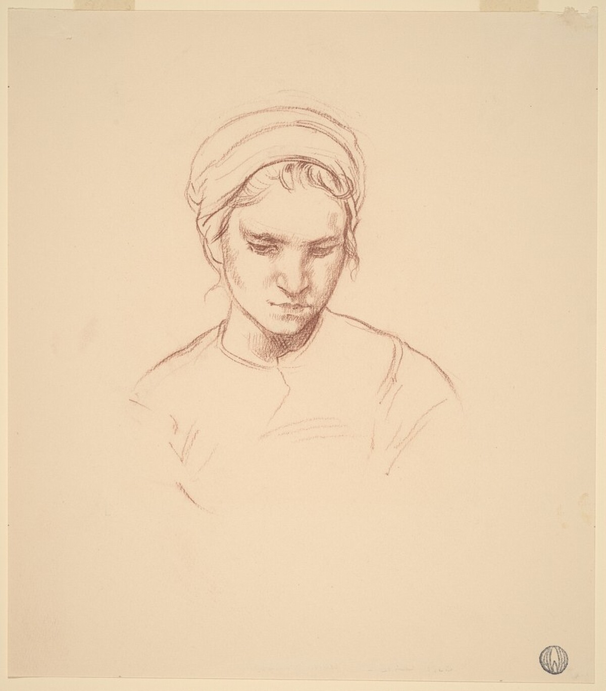 Young Woman, Spain by Arthur William Heintzelman