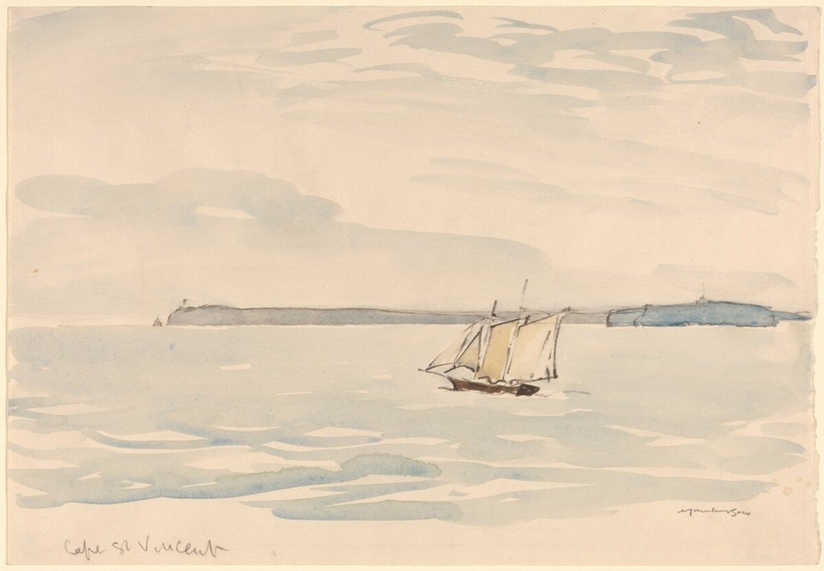 Cape St. Vincent by Sir Muirhead Bone