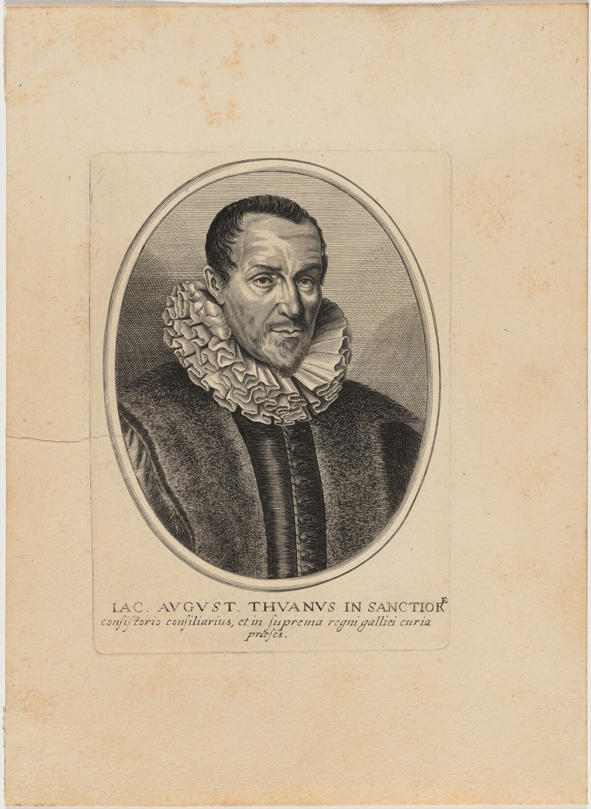 Jacques Auguste de Thou by Unknown Artist