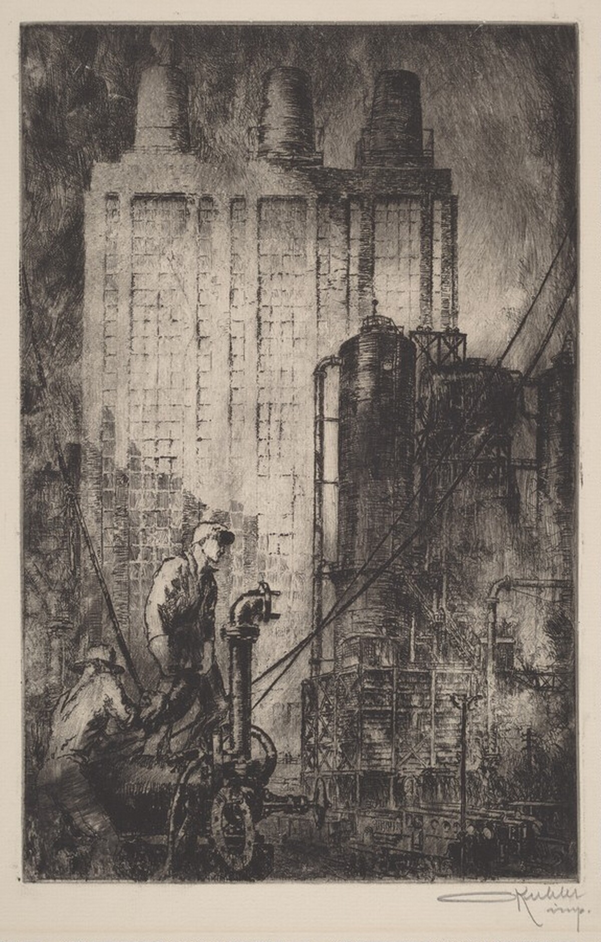 Superstation by Otto August Kühler