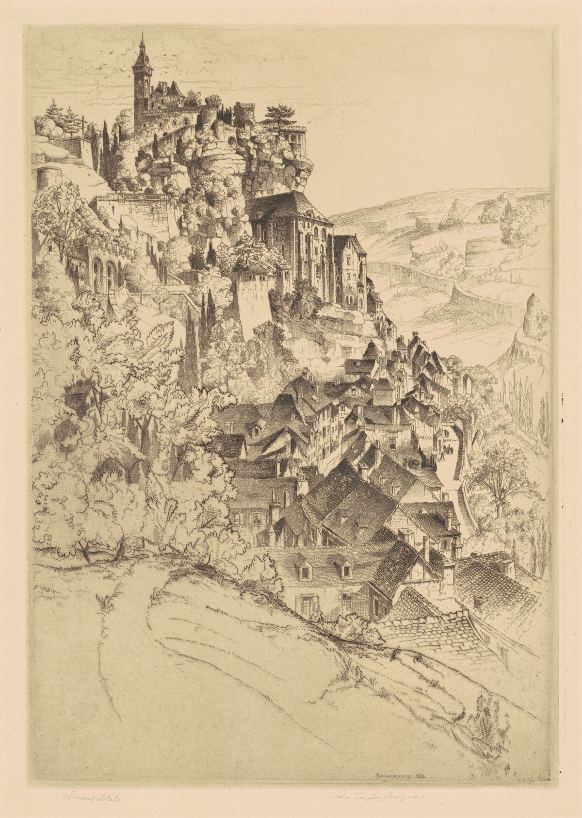 Rocamadour by John Taylor Arms