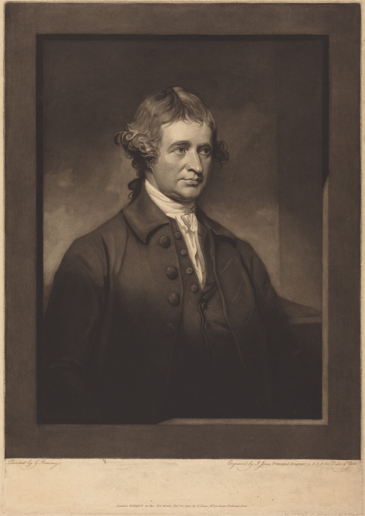 Edmund Burke by John Jones after George Romney