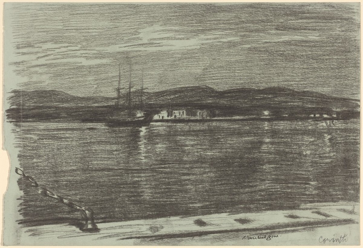 Corinth by Sir Muirhead Bone