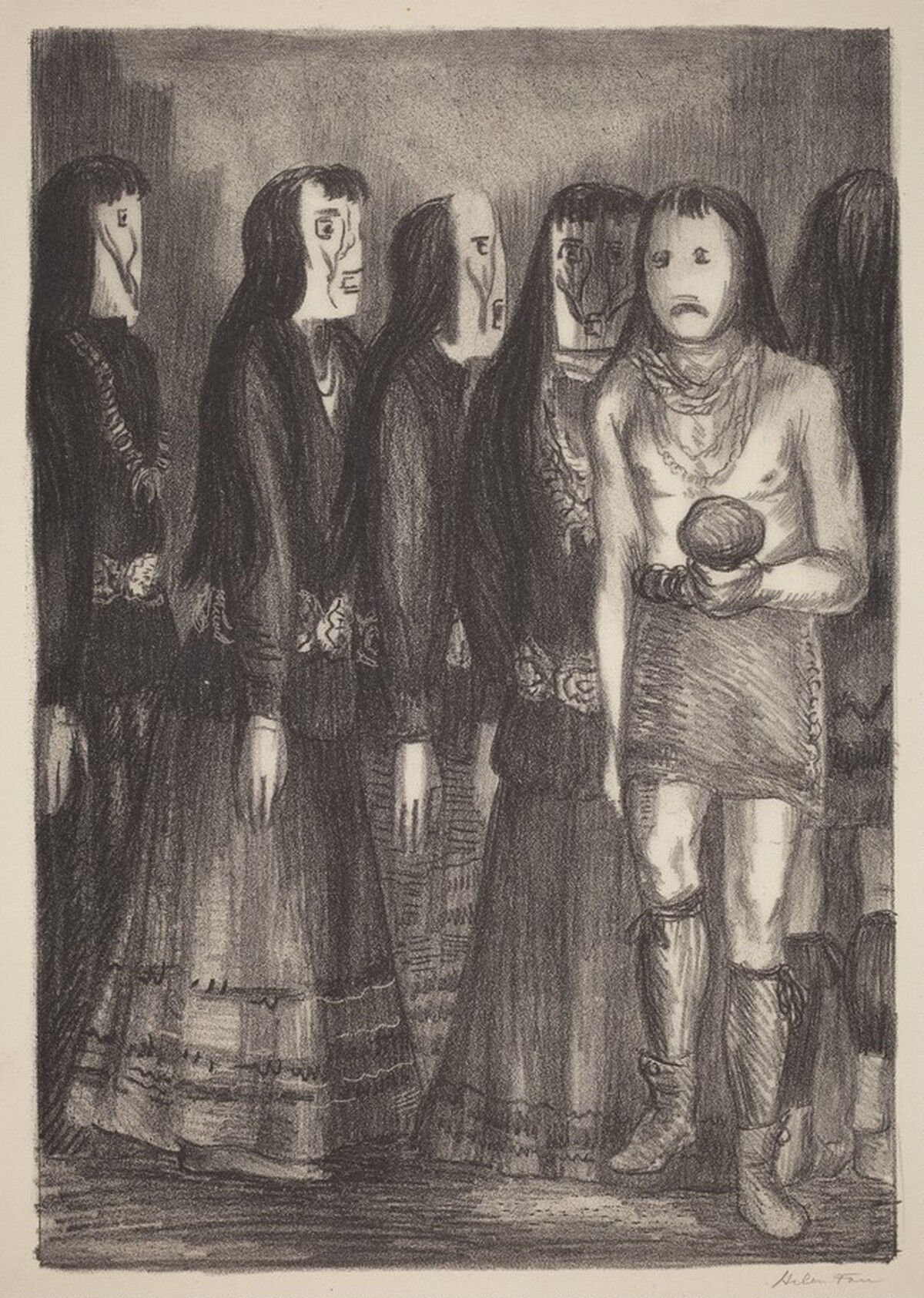 Navajo Yei Bo Chi by Helen Farr Sloan