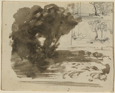 A Stand of Trees [recto]