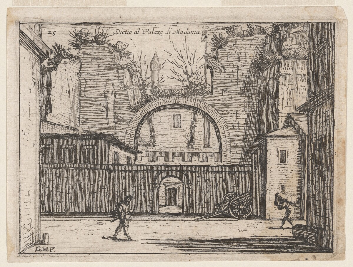 Dictio al Palazo di Madama by Giovanni Battista Mercati