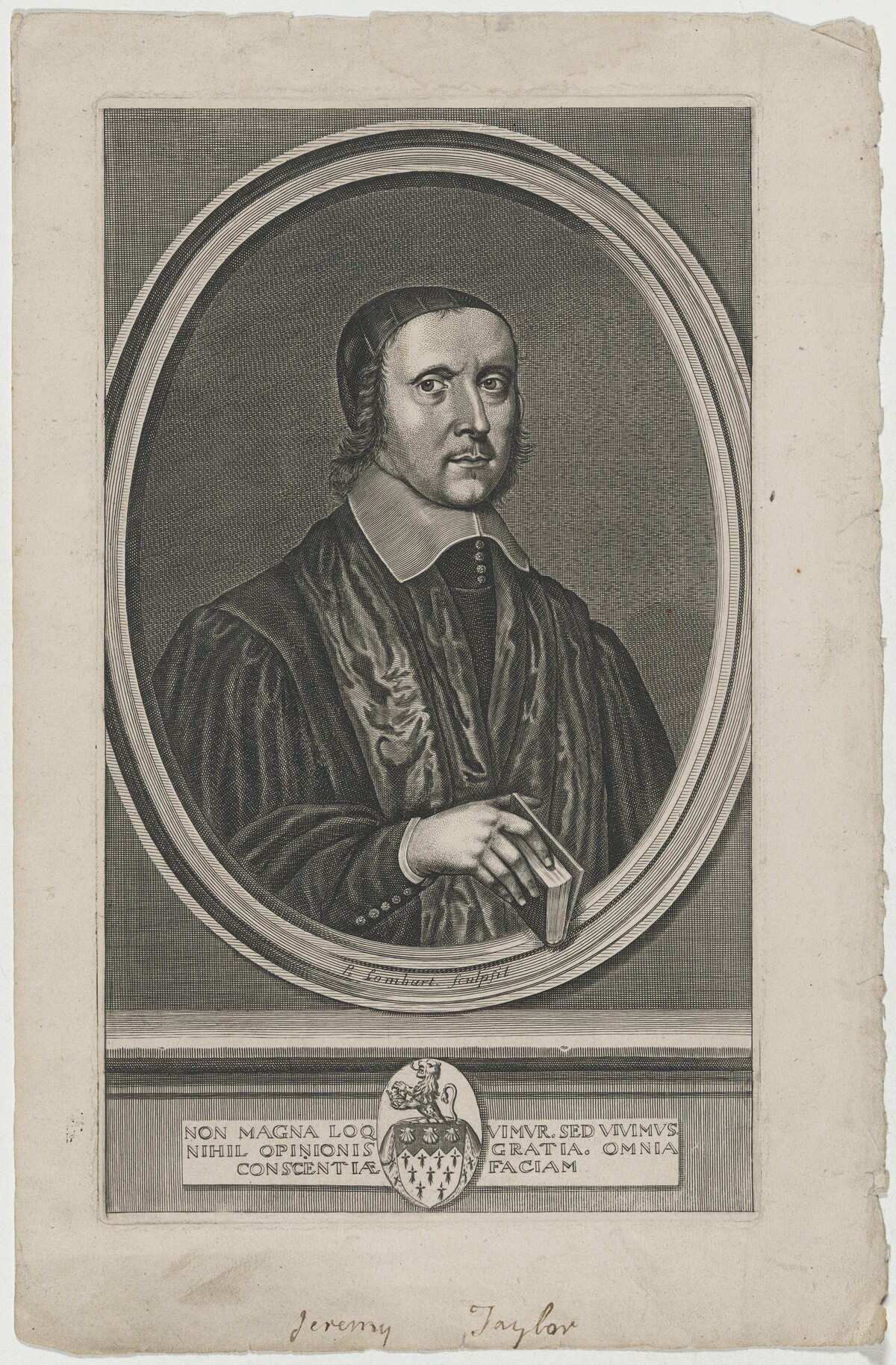 Jeremy Taylor, Bishop of Down, Connor and Dromore by Pierre Lombard