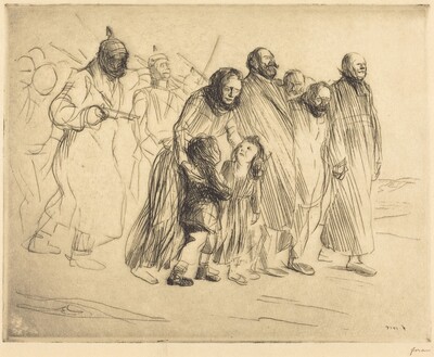 Les notables (petite planche) (The Notables) (small plate)